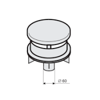 Окончание вертикальное 100/60 Protherm (SM1D)