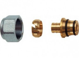 Концевой фитинг 16*2,2 M24*19 PEX 6052 58173 FAR