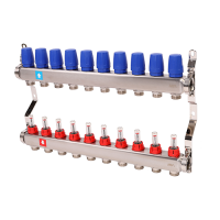Коллекторная группа расх 1*3/4"10вых MVI MS.510.06