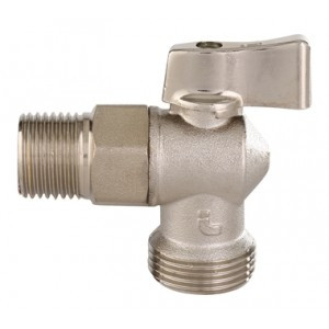 Кран угловой  1/2*3/4" Art.392            (10/240)
