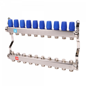 Коллекторная группа 1*3/4" 10 вых. MVI MS.410.06