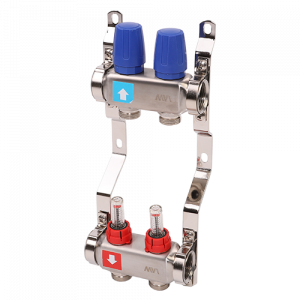 Коллекторная группа расх 1*3/4" 2вых MVI MS.502.06