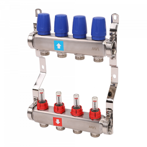 Коллекторная группа расх 1*3/4" 4вых MVI MS.504.06